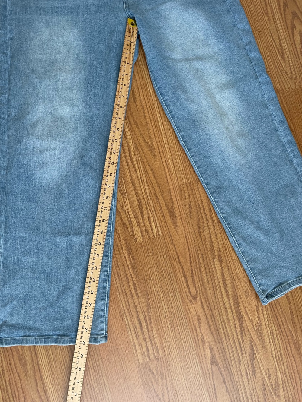 Curvy girl Sky jeans Women’s Light Blue Jeans - Size 20 stretch classic timeles - Picture 4 of 8
